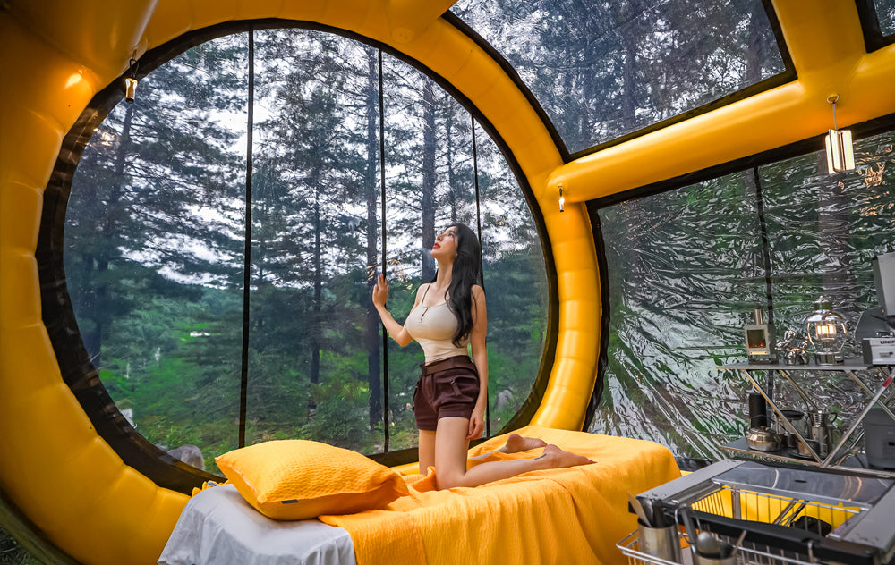 Sonmez Outdoor Air Zeon Inflatable Tent with Digital Air Pump