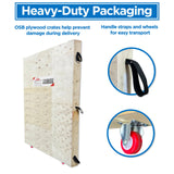 Chery Industrial 18’ x 6’ Steel Dual Swing Driveway Gate Paris‑Style