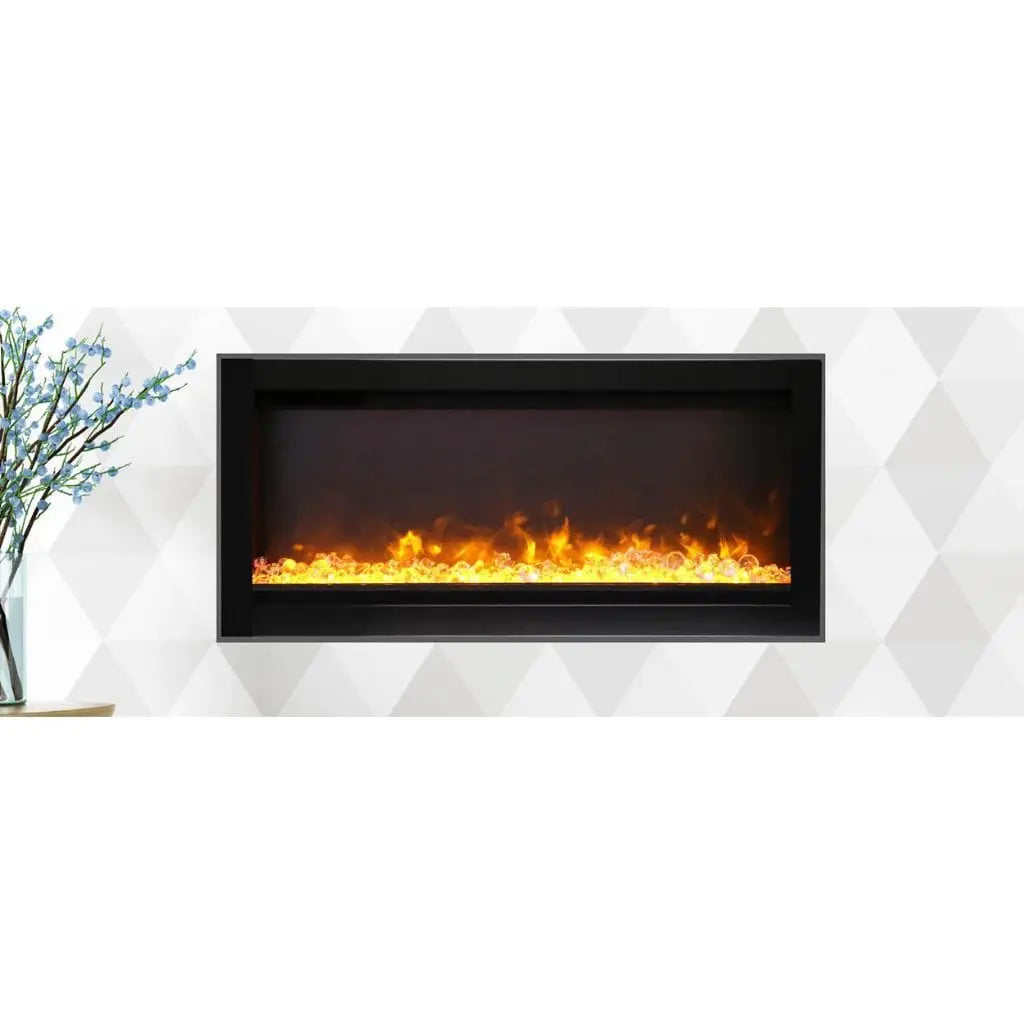 Amantii Symmetry Bespoke 34" Built-In Electric Fireplace SYM-34-BESPOKE