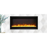 Amantii Symmetry Bespoke 34" Built-In Electric Fireplace SYM-34-BESPOKE