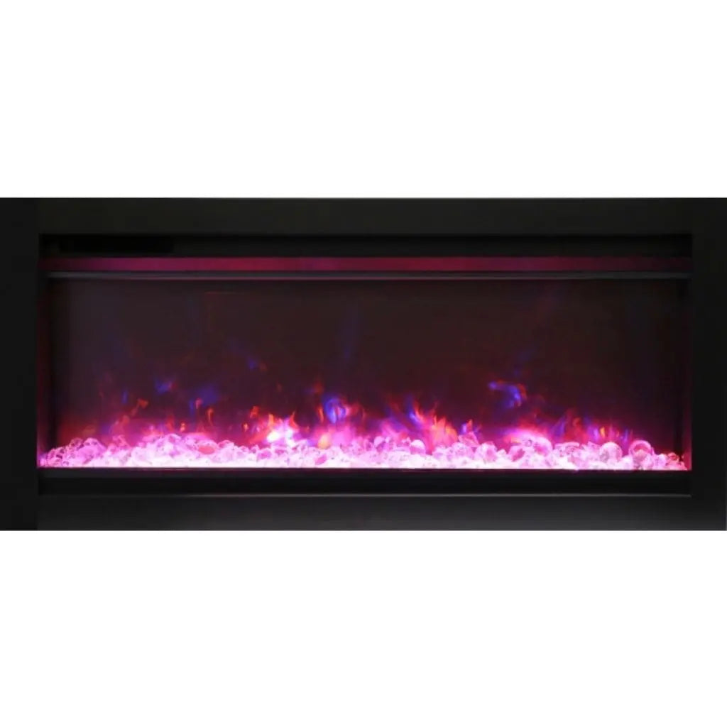 Amantii Symmetry Bespoke 34" Built-In Electric Fireplace SYM-34-BESPOKE