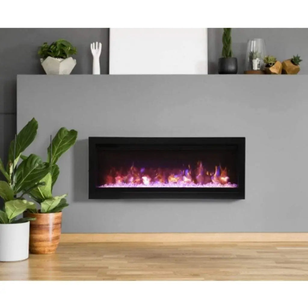 Amantii Symmetry Bespoke 34" Built-In Electric Fireplace SYM-34-BESPOKE