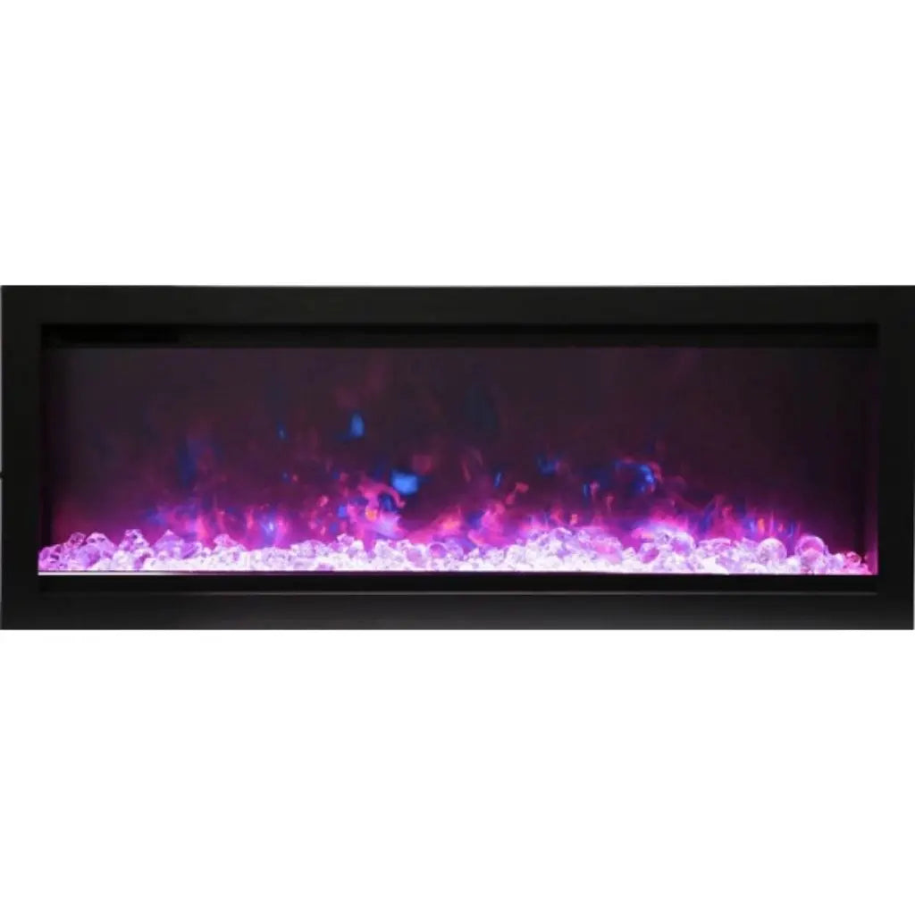Amantii Symmetry Bespoke 34" Built-In Electric Fireplace SYM-34-BESPOKE