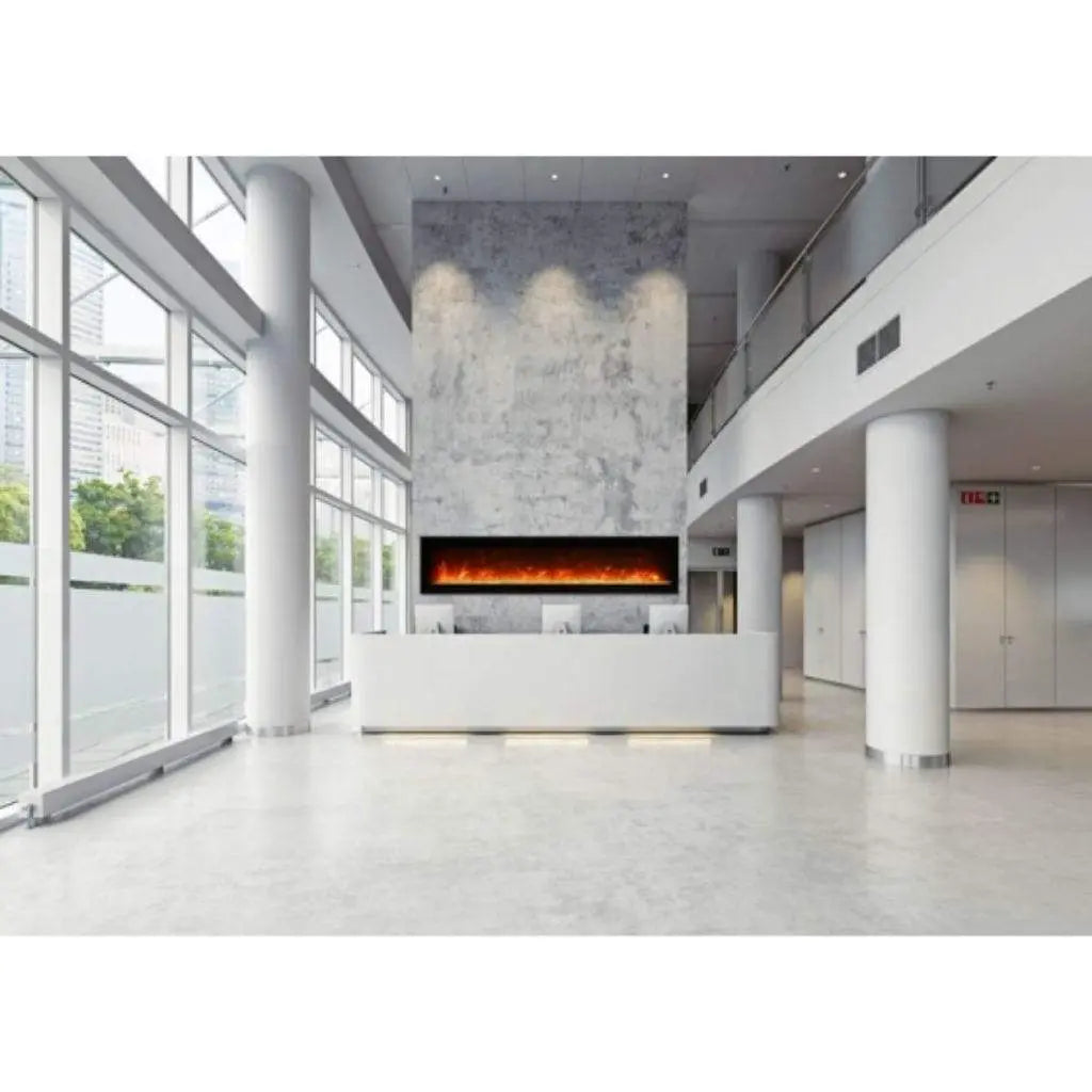 Amantii Symmetry Bespoke 34" Built-In Electric Fireplace SYM-34-BESPOKE