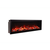 Amantii 34" Symmetry Built-in Smart WiFi Electric Fireplace