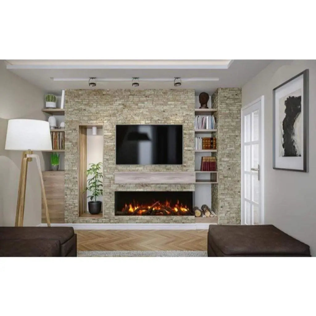Amantii Tru-View XL XT 40” Three-Sided Electric Fireplace
