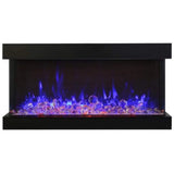 Amantii Tru-View XL XT 40” Three-Sided Electric Fireplace