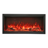 Amantii 42" Symmetry Lumina Extra Tall Built-in Electric Fireplace