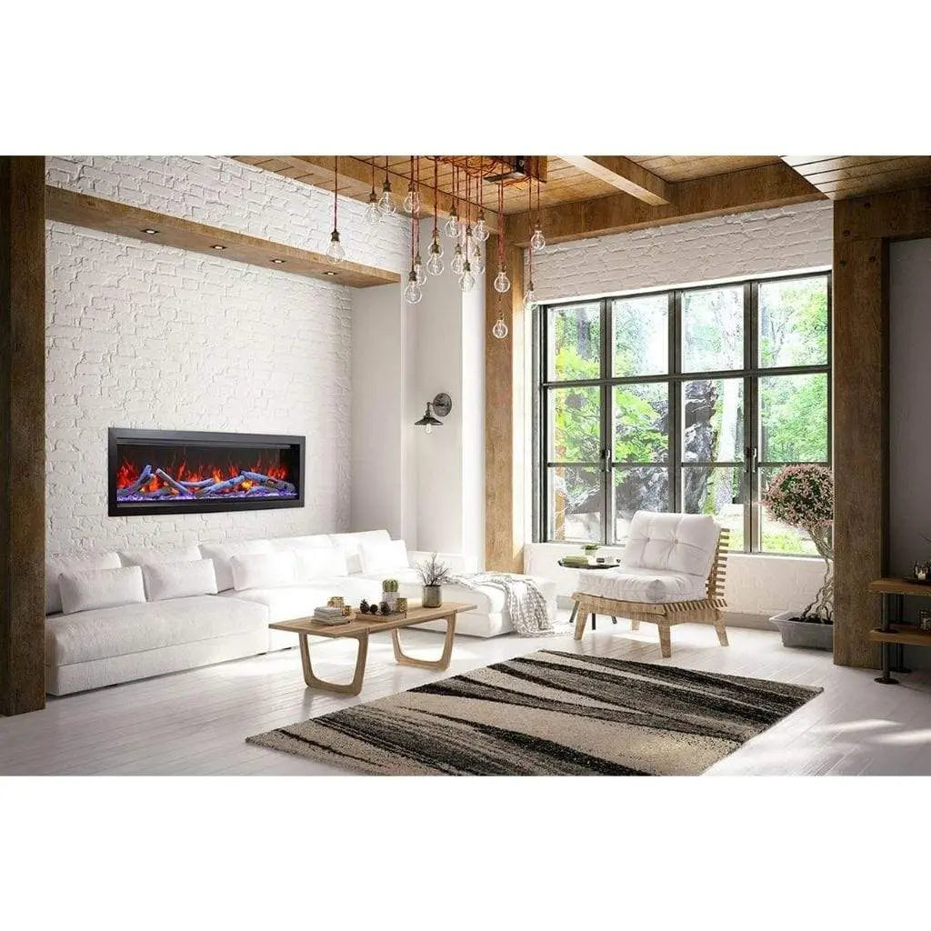 Amantii 50" Symmetry Bespoke Built-In Electric Fireplace