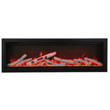 Amantii 50" Symmetry Built-in Smart WiFi Electric Fireplace