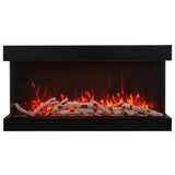 Amantii 50" Tru-View XL XT Three Sided Electric Fireplace
