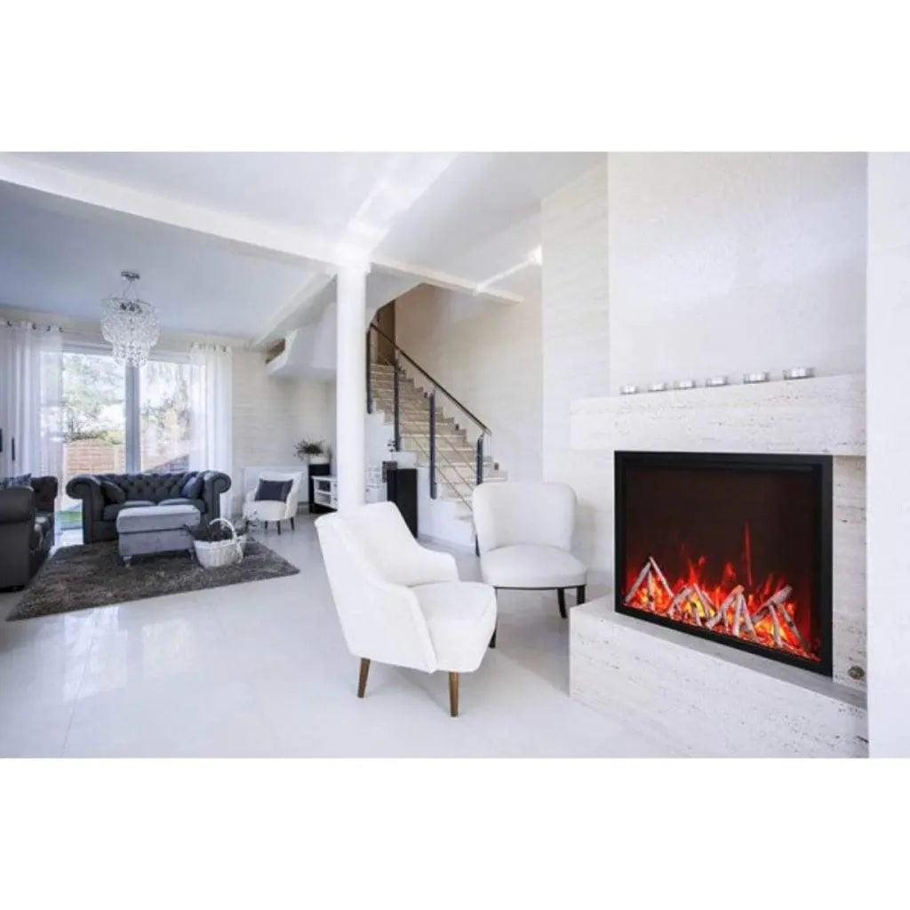 Amantii 50" Tru-View XL XT Three Sided Electric Fireplace