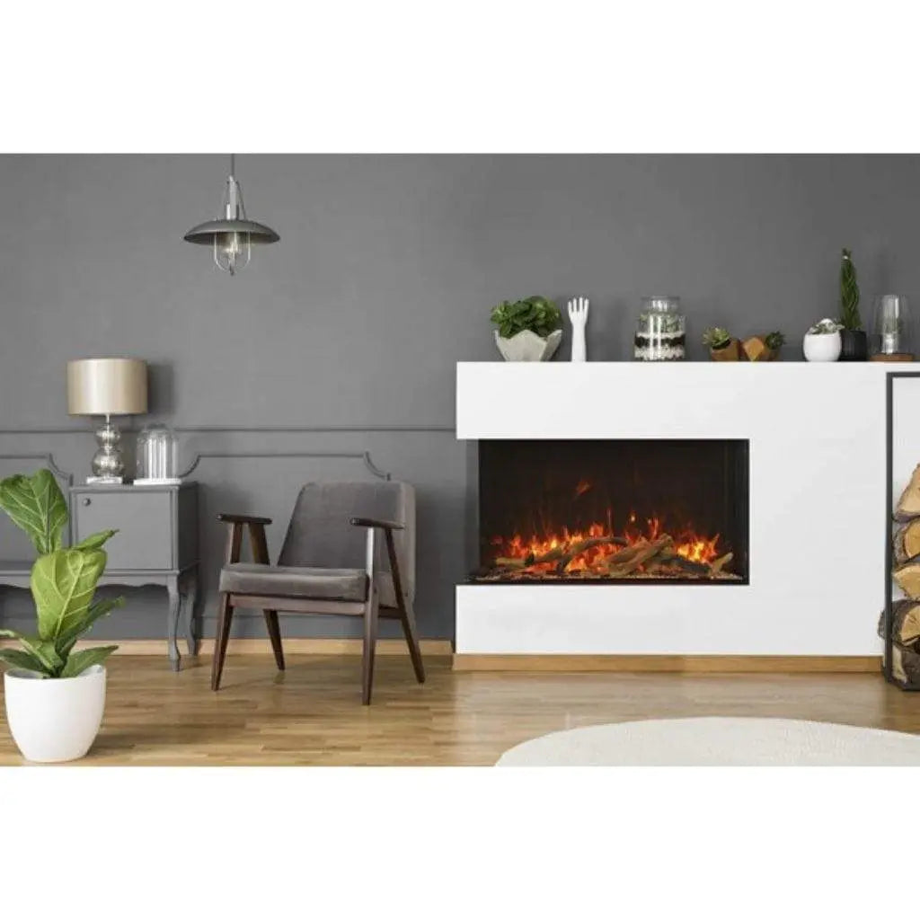 Amantii 50" Tru-View XL XT Three Sided Electric Fireplace