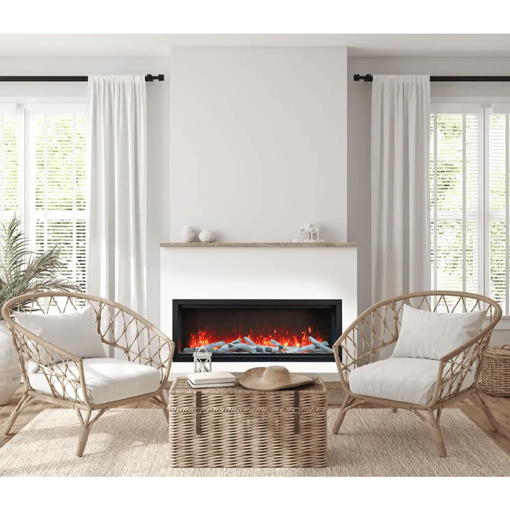 Amantii Symmetry Bespoke 60" Extra Tall Built-In Electric Fireplace SYM-60-XT-BESPOKE