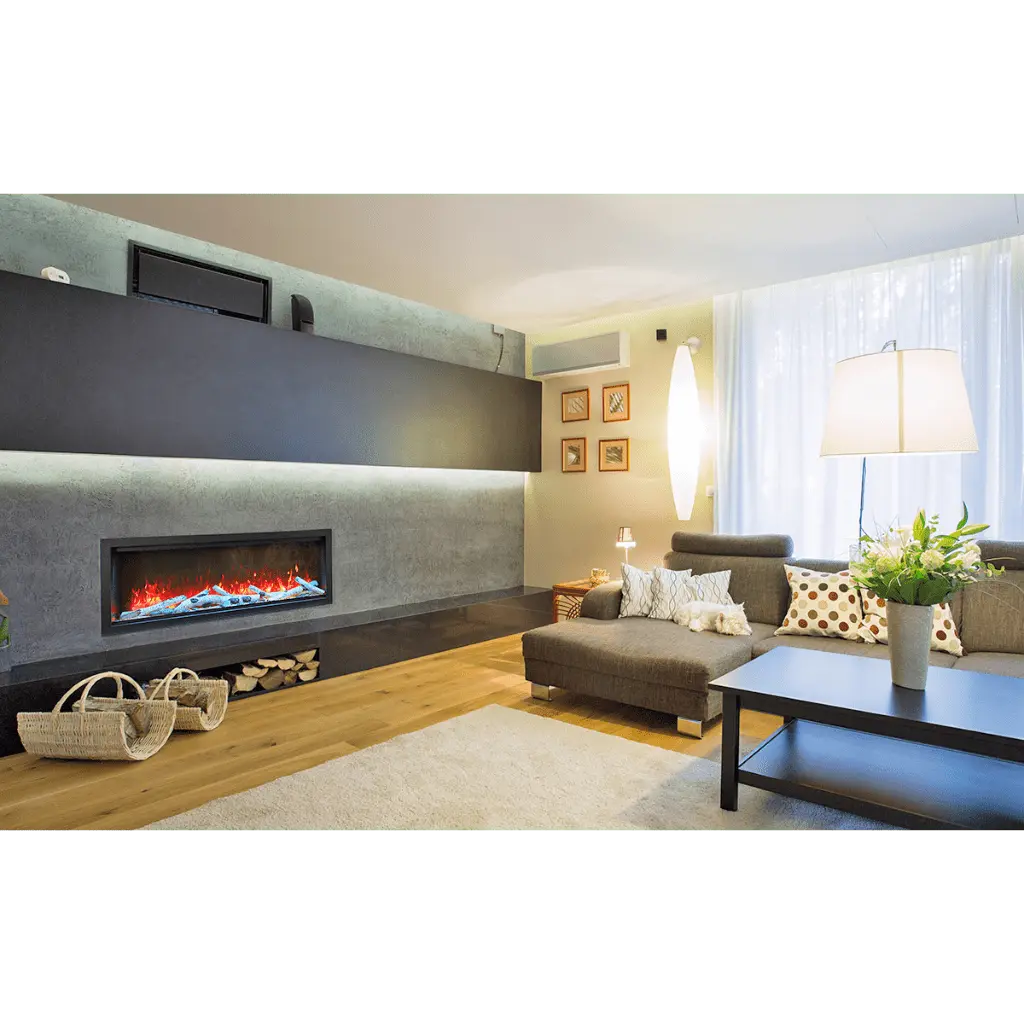 Amantii Symmetry 60” Extra Tall Built-In Electric Fireplace SYM-60-XT