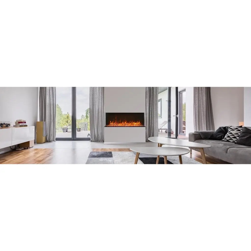 Amantii 60" Tru-View XL XT Three Sided Electric Fireplace