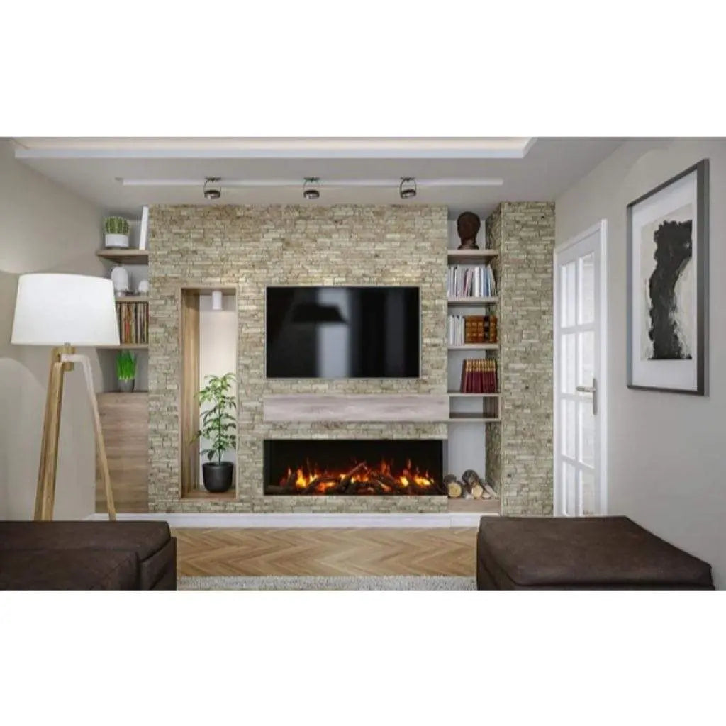Amantii 60" Tru-View XL XT Three Sided Electric Fireplace