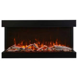 Amantii 60" Tru-View XL XT Three Sided Electric Fireplace