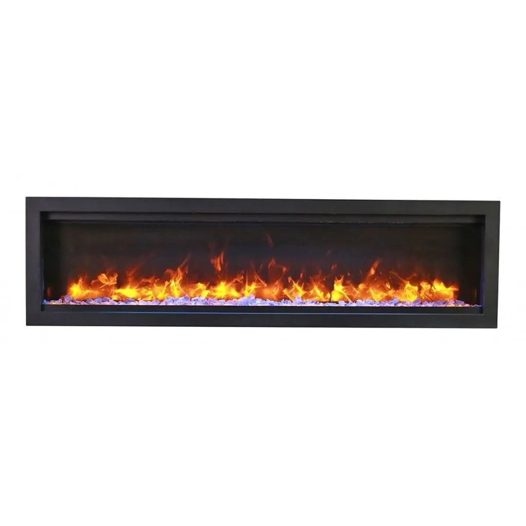 Amantii 74" Symmetry Bespoke Built-In Electric Fireplace