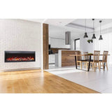 Amantii 74" Symmetry Bespoke Built-In Electric Fireplace