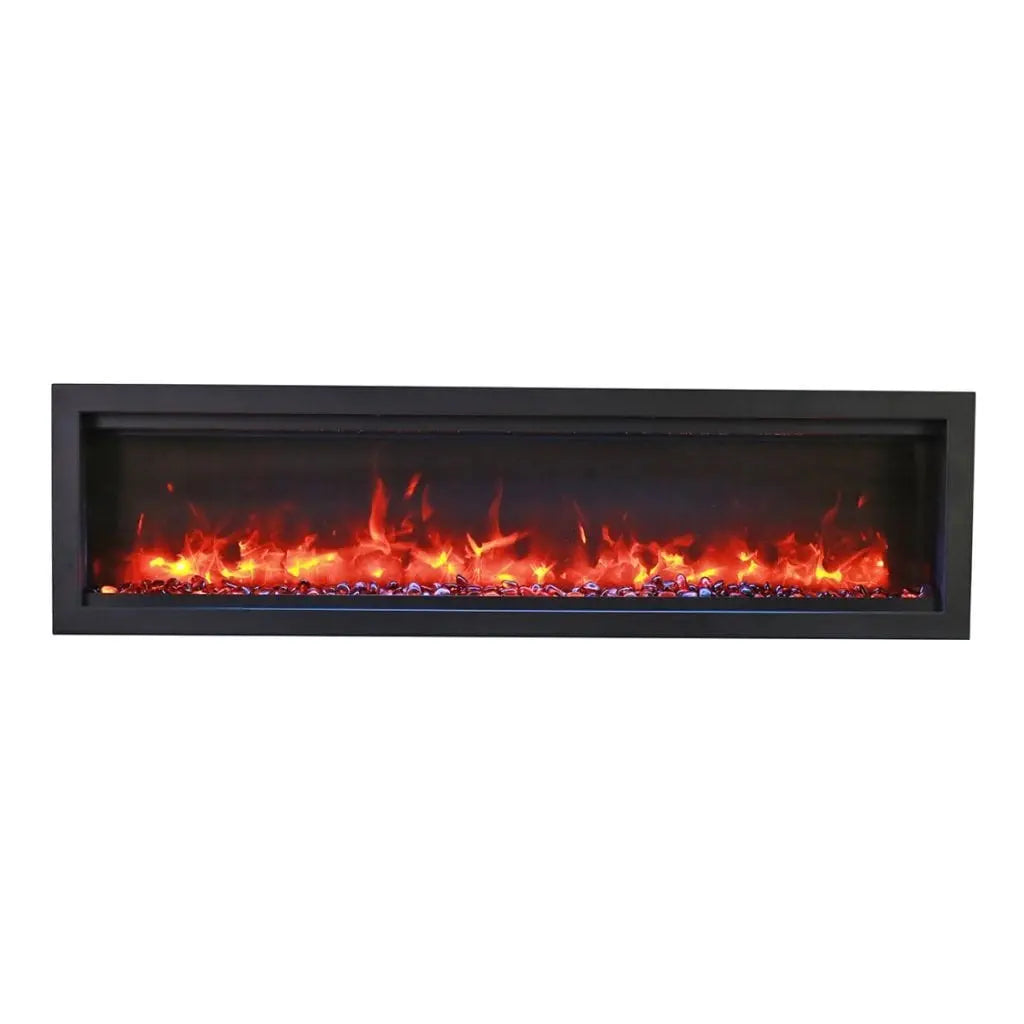 Amantii 74" Symmetry Bespoke Built-In Electric Fireplace