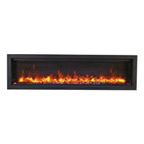 Amantii 74" Symmetry Bespoke Built-In Electric Fireplace