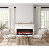 Amantii 74" Symmetry Bespoke Extra Tall Electric Fireplace