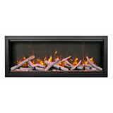 Amantii 74" Symmetry Bespoke Extra Tall Electric Fireplace