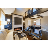 Amantii 74" Symmetry Built-in Smart WiFi Electric Fireplace