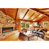 Amantii Symmetry 74" XT Smart Electric Fireplace Built‑In Fireplace SYM‑74‑XT
