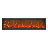 Amantii Symmetry 74" XT Smart Electric Fireplace Built‑In Fireplace SYM‑74‑XT
