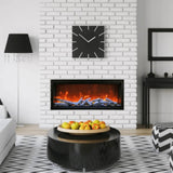 Amantii 88" Symmetry Extra Tall Electric Fireplace
