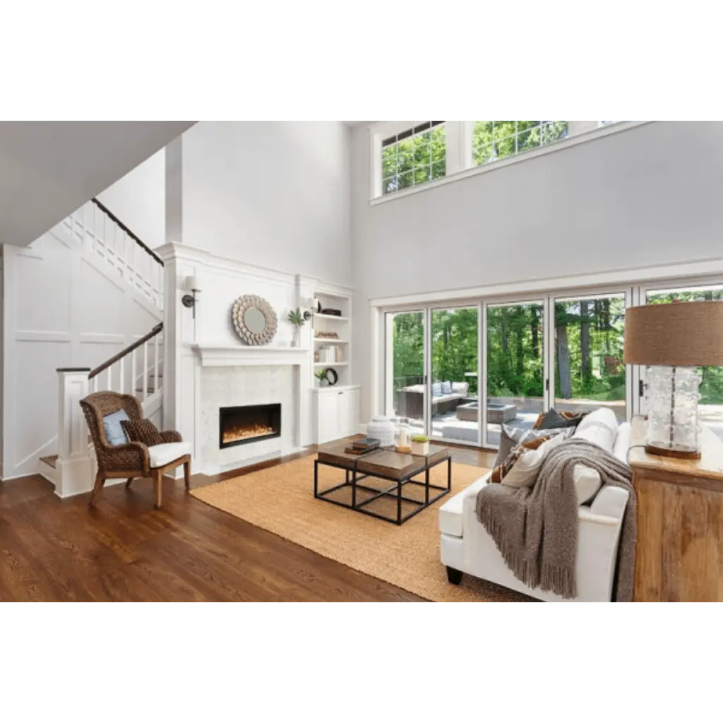 Amantii 88" Symmetry Extra Tall Electric Fireplace