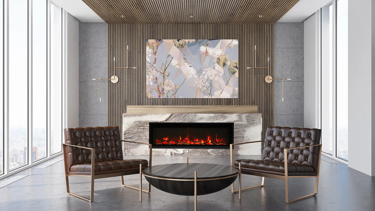 Amantii Panorama BI Extra Slim 40" Electric Fireplace BI-30-XTRASLIM