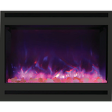 Amantii 31" Decorative Steel Surround for Zero Clearance Electric Fireplace