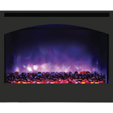 Amantii 31" Decorative Steel Surround for Zero Clearance Electric Fireplace