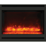 Amantii 31" Decorative Steel Surround for Zero Clearance Electric Fireplace