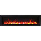 Amantii Symmetry Lumina 60" Indoor/Outdoor Built-In Smart Electric Fireplace