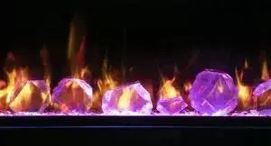 Amantii Symmetry Lumina 60" Indoor/Outdoor Built-In Smart Electric Fireplace