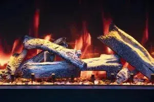 Amantii Symmetry Lumina 60" Indoor/Outdoor Built-In Smart Electric Fireplace