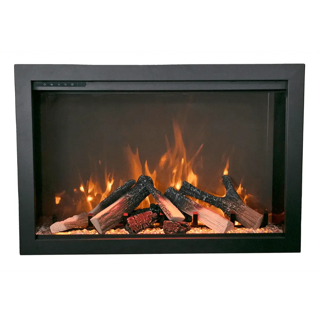 Amantii TRD-33 Traditional Bespoke Indoor/Outdoor Electric Fireplace Insert TRD-33