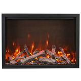 Amantii TRD-30 Traditional Bespoke Indoor/Outdoor Electric Fireplace Insert