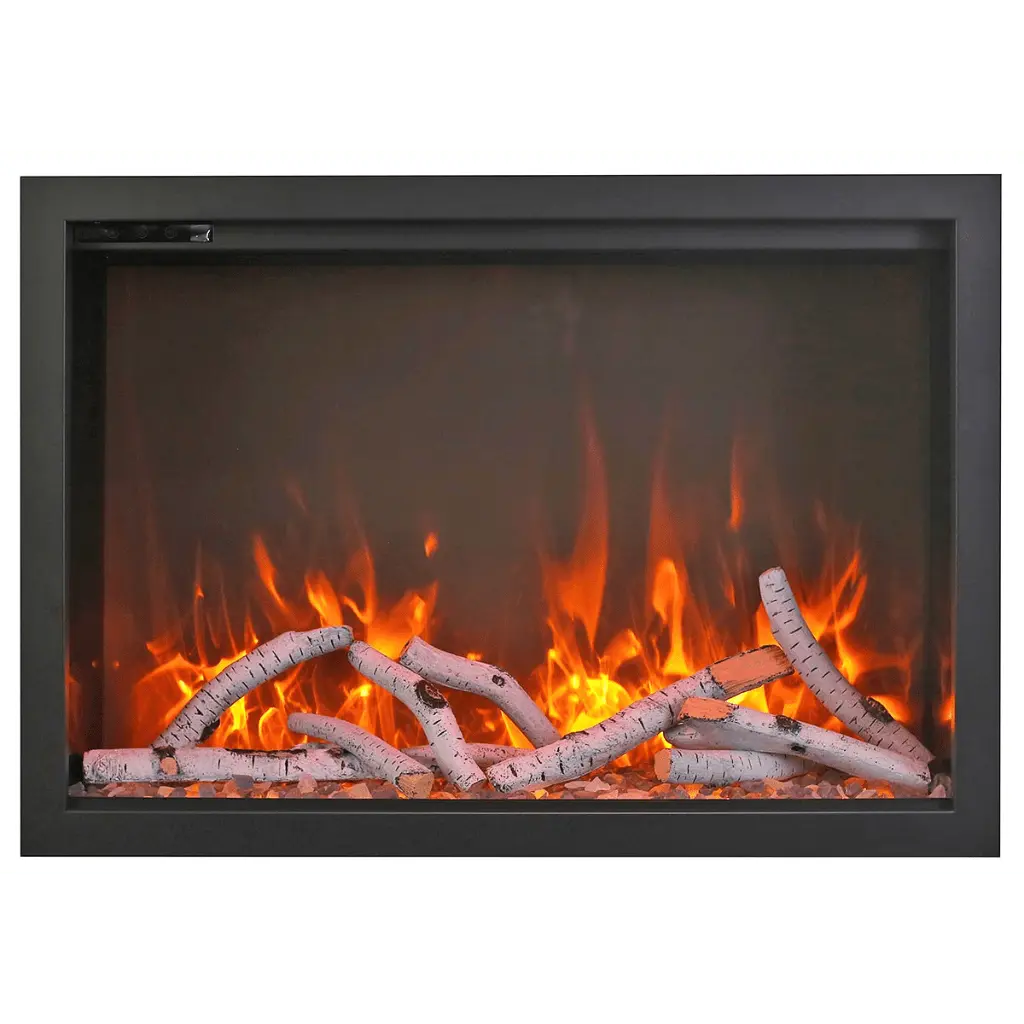 Amantii TRD-33 Traditional Bespoke Indoor/Outdoor Electric Fireplace Insert TRD-33