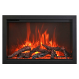 Amantii TRD 33" Traditional Series Built-In Electric Fireplace