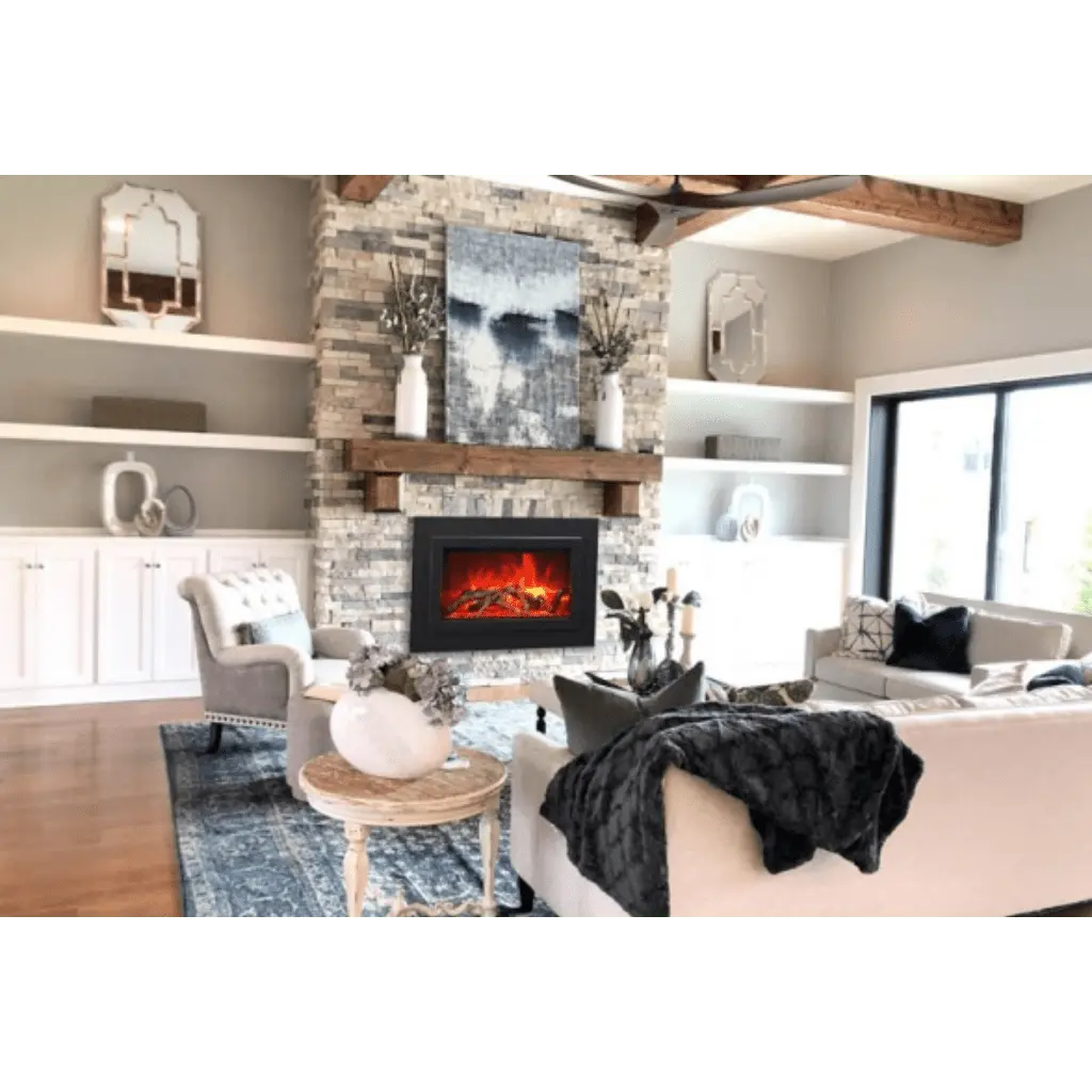 Amantii TRD 33" Traditional Series Built-In Electric Fireplace