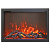 Amantii TRD 38" Traditional Bespoke Indoor/Outdoor Electric Fireplace Insert TRD-38