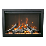 Amantii TRD 38" Traditional Bespoke Indoor/Outdoor Electric Fireplace Insert TRD-38