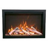 Amantii TRD 38" Traditional Bespoke Indoor/Outdoor Electric Fireplace Insert TRD-38