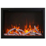 Amantii TRD 38" Traditional Bespoke Indoor/Outdoor Electric Fireplace Insert TRD-38