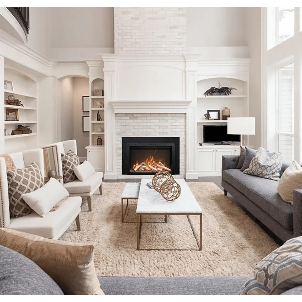 Amantii TRD-44 Traditional Bespoke Indoor/Outdoor Electric Fireplace Insert